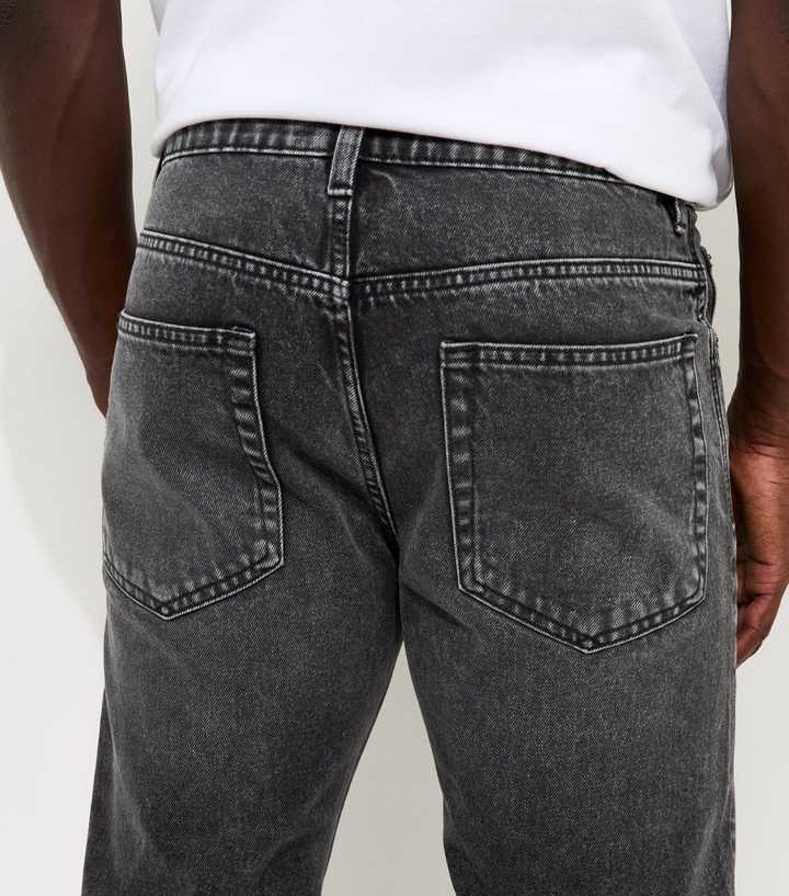 dark grey regular straight leg jeans 4.jpg dark grey regular straight leg jeans 4.jpg