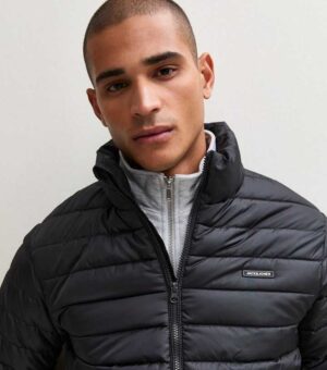 jack jones black logo patch padded jacket.jpg