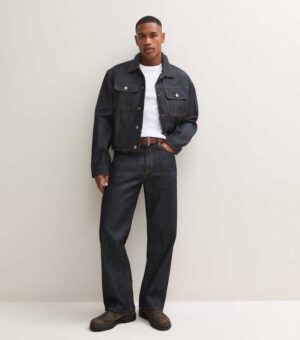 jack jones navy classic straight leg selvedge jeans.jpg