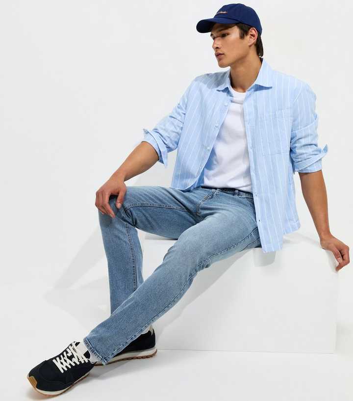 light blue cotton rich slim fit jeans.jpg light blue cotton rich slim fit jeans.jpg